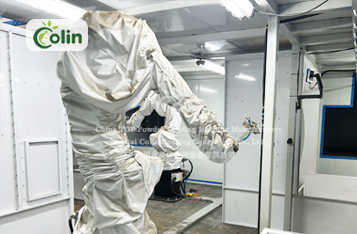 I need robot spraying to ensure consistency in coating quality