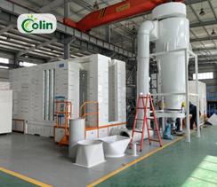 powder coating equipment factory